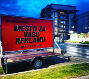 Batajnica - Iznajmljivanje pokretnih bilborda