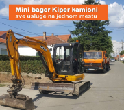 Batajnica - Mini Bager Kiper Kamioni Beograd 063/8346-633